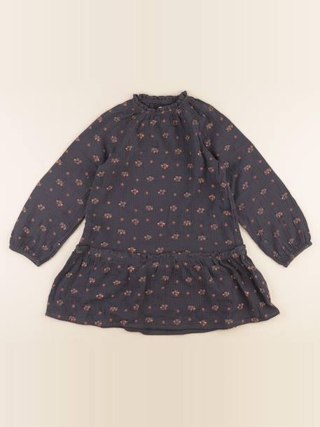 Robe - 8 ans Gris 1 - vertbaudet enfant 