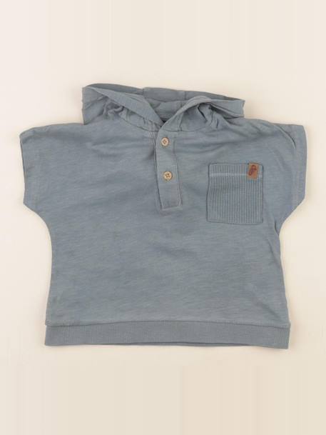 Tee-shirt - 24 mois Bleu 1 - vertbaudet enfant 