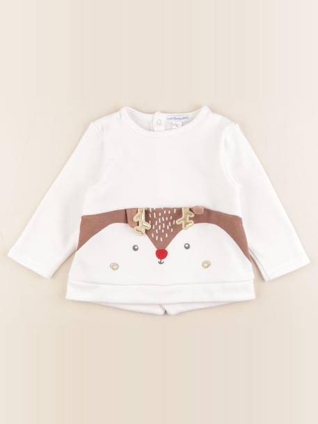 Sweat - 18 mois Blanc 1 - vertbaudet enfant 