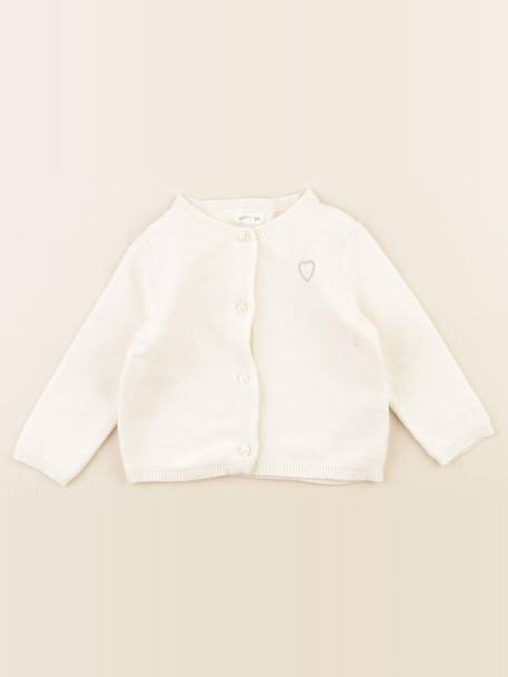 Gilet - 6 mois Beige, or 1 - vertbaudet enfant 