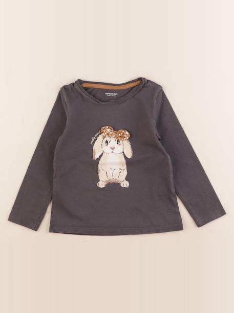 Tee-shirt - 3 ans Gris 1 - vertbaudet enfant 