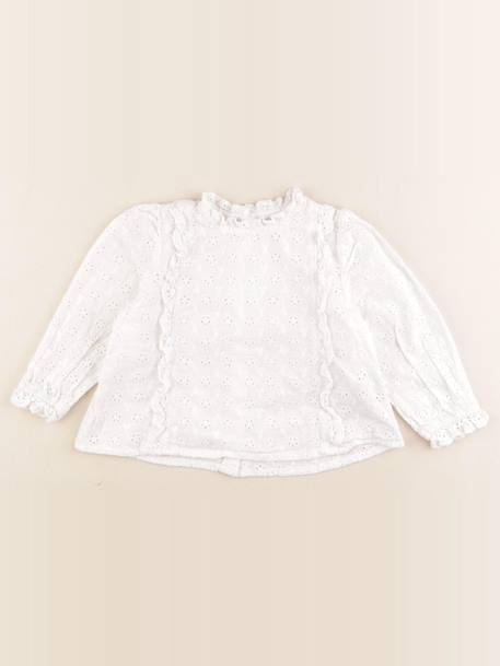 Blouse - 24 mois Blanc 1 - vertbaudet enfant 