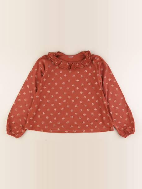 Tee-shirt - 10 ans Marron 1 - vertbaudet enfant 