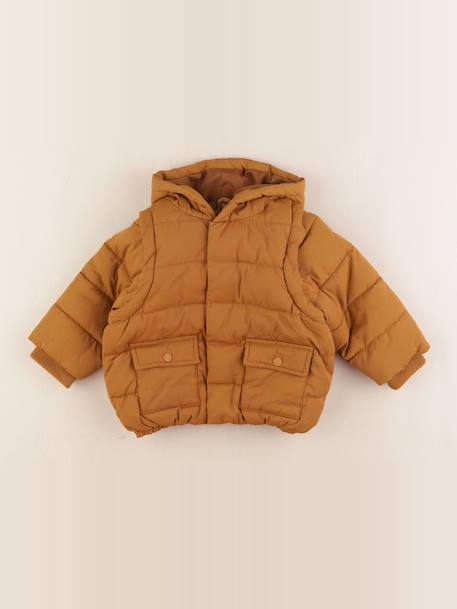 Doudoune - 9 mois Marron 1 - vertbaudet enfant 