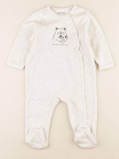 Seconde main-Garçon-Pyjama velours - 12 mois