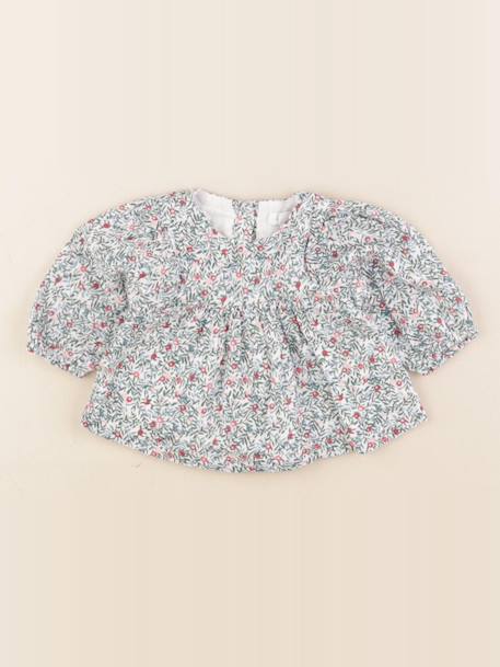 Blouse - 3 mois Vert 1 - vertbaudet enfant 