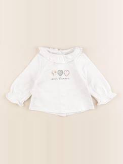 Seconde main-Fille-Chemise, blouse-Blouse - 6 mois