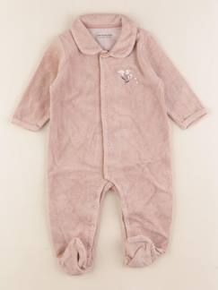Seconde main-Fille-Pyjama, surpyjama, dors-bien-Pyjama velours - 6 mois
