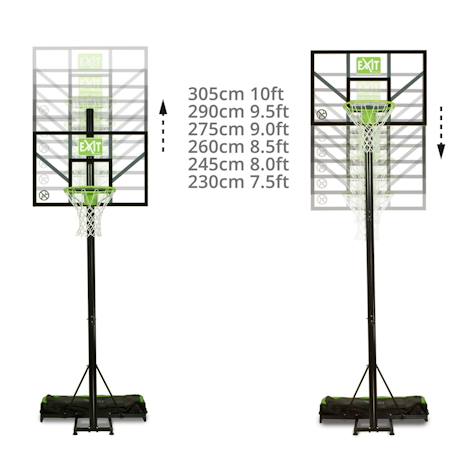 Panneau de basket mobile comet Vert/noir 2 - vertbaudet enfant 