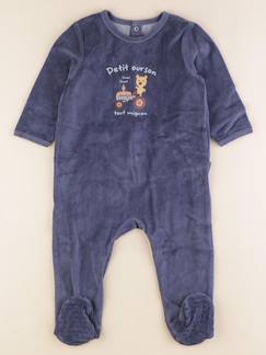 Seconde main-Garçon-Pyjama velours - 18 mois