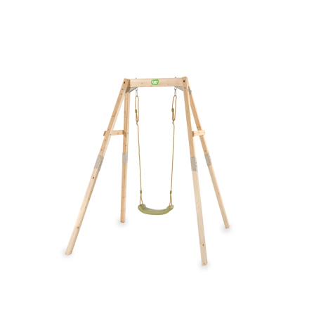 Balançoire évolutive en bois enfant avec siège bébé pour grandir et jouer en extérieur Naturel 6 - vertbaudet enfant 