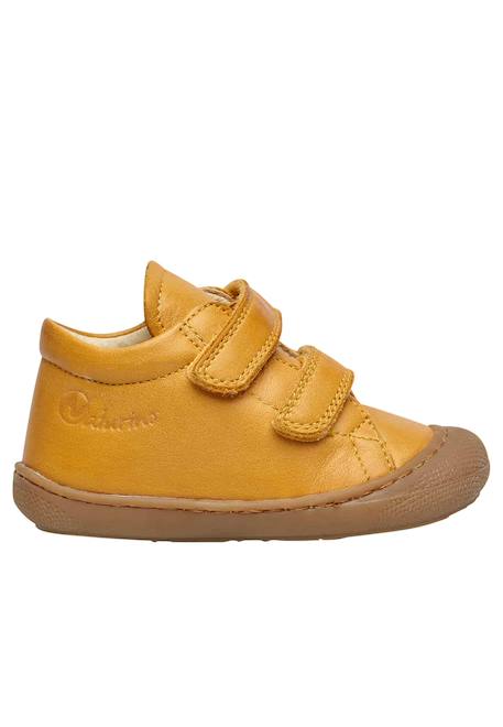 Chaussures premiers pas en cuir cocoon vl Bleu-bleu ciel+Caramel-+Jaune-+Vert clair- 6 - vertbaudet enfant 