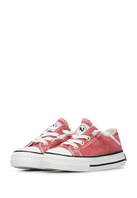 Baskets en tissu ayasy. Blanc-+Marine-+Noir-+Rouge- 20 - vertbaudet enfant 