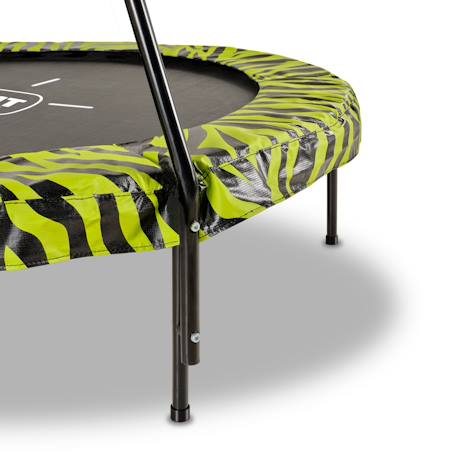 Mini trampoline enfant avec filet de sécurité pour premiers sauts en toute sérénité Noir/gris+Noir/vert 9 - vertbaudet enfant 