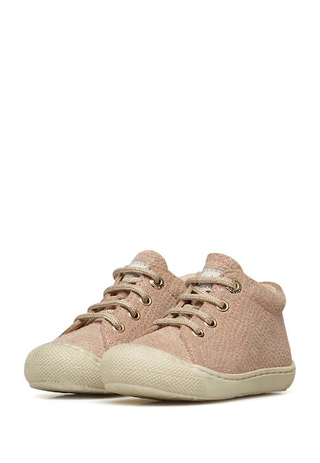 Chaussures en suède cocoon Rose poudré- 5 - vertbaudet enfant 
