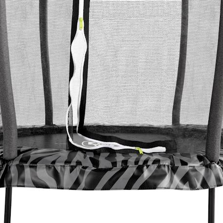 Trampoline tiggy junior avec filet de sécurité ø140cm Noir/gris+Noir/vert 5 - vertbaudet enfant 