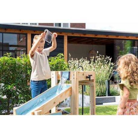 Circuit aquatique enfant avec pompe et canaux pour jouer et expérimenter avec l’eau Naturel/bleu 5 - vertbaudet enfant 