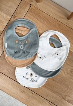Puériculture-Lot de 5 bavoirs bébé mini rêve
