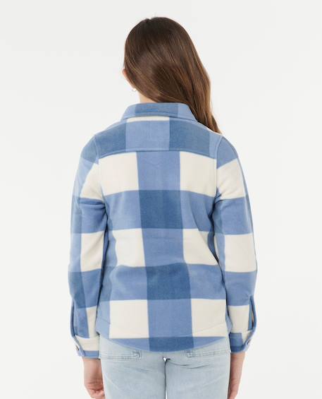 Chemise à manches longues neon isles filles Blue 3 - vertbaudet enfant 