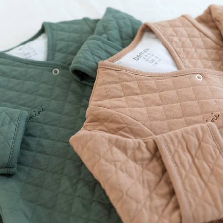 Gigoteuse avec moufles mi-saison  - tog 1.5 matelassé confort Beige+Blush+Brick+Cream+Green+Lunar+Mix grey+Mix tender+Stone+Vintage 28 - vertbaudet enfant 