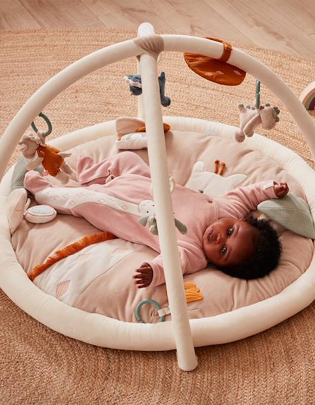 Tapis d'éveil tiga en veloudoux Beige 2 - vertbaudet enfant 