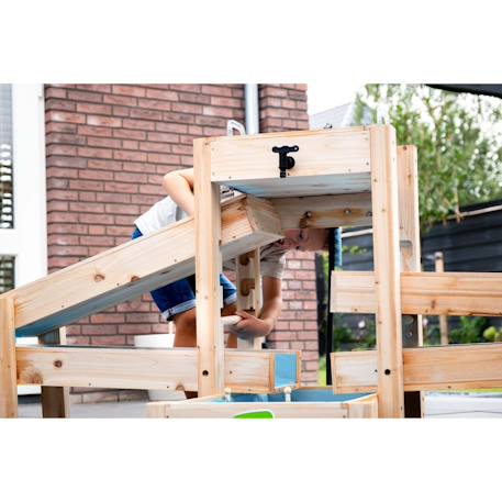 Grand circuit aquatique enfant avec pompe et canaux pour jouer et expérimenter avec l’eau Naturel/bleu 5 - vertbaudet enfant 