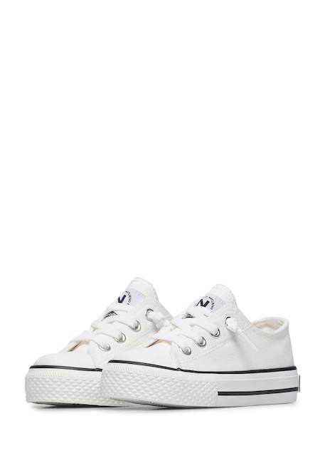 Baskets en tissu ayasy. Blanc-+Marine-+Noir- 5 - vertbaudet enfant 
