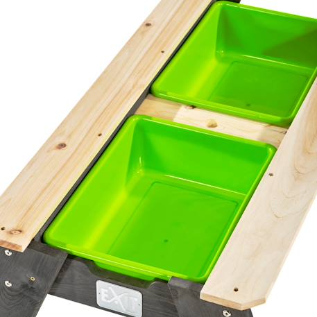 Table d’activités enfant sable et eau avec bancs pour jouer et créer à plusieurs Gris 3 - vertbaudet enfant 