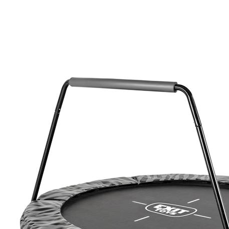 Mini trampoline enfant avec filet de sécurité pour premiers sauts en toute sérénité Noir/gris+Noir/vert 2 - vertbaudet enfant 
