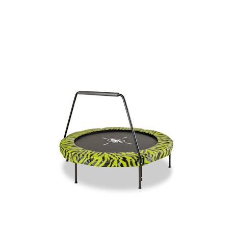 Mini trampoline enfant avec filet de sécurité pour premiers sauts en toute sérénité Noir/gris+Noir/vert 7 - vertbaudet enfant 
