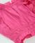 Top pour fille en toile avec application de fleurs Rose 4 - vertbaudet enfant 