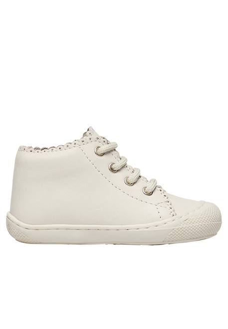 Chaussures premiers pas en cuir cottins Blanc- 1 - vertbaudet enfant 
