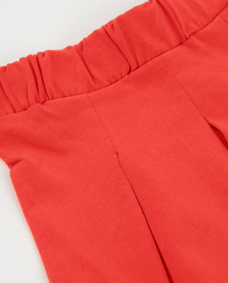 Jupe en maille pour fille avec plis sur le devant Rouge 3 - vertbaudet enfant 