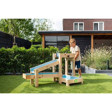 Circuit aquatique enfant avec pompe et canaux pour jouer et expérimenter avec l’eau Naturel/bleu 2 - vertbaudet enfant 
