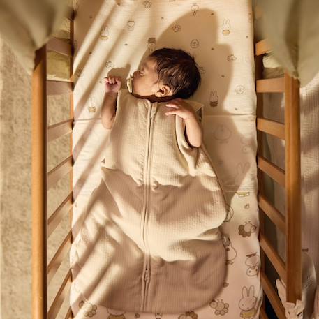 Gigoteuse chaude jersey soft twine oatmeal tog 2,5 (0-3 mois) Beige+Ecru 4 - vertbaudet enfant 