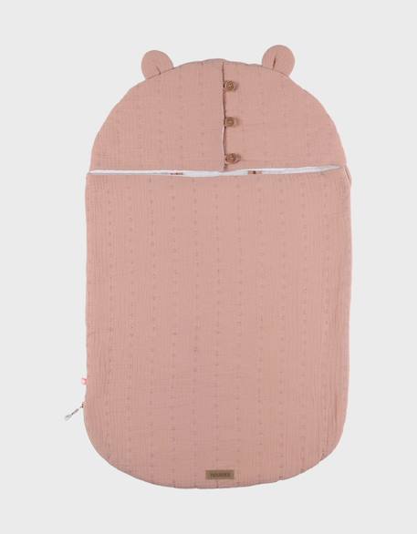 Nid d'ange coton bio Rose 1 - vertbaudet enfant 