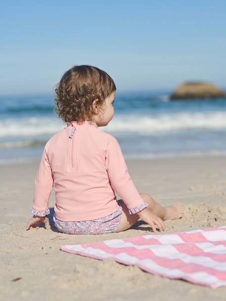 Maillot de bain anti UV 2 pièces rose pâle 9 - vertbaudet enfant 