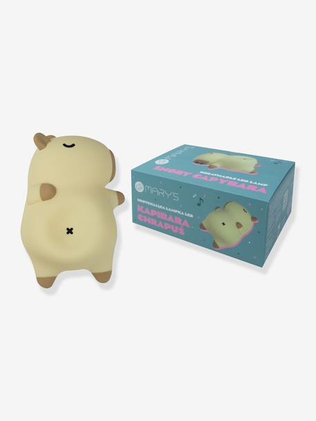 Veilleuse LED Breathing Snory Capybara beige 3 - vertbaudet enfant 