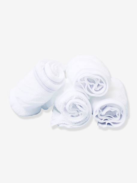 Lot 4 culottes semi-jetables blanc 3 - vertbaudet enfant 