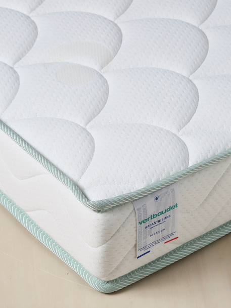 Matelas bébé sans traitement coutil blanc 3 - vertbaudet enfant 