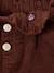 Short en velours forme paperbag fille bleu canard+camel+cannelle+chocolat+gris+mauve+vieux rose 14 - vertbaudet enfant 