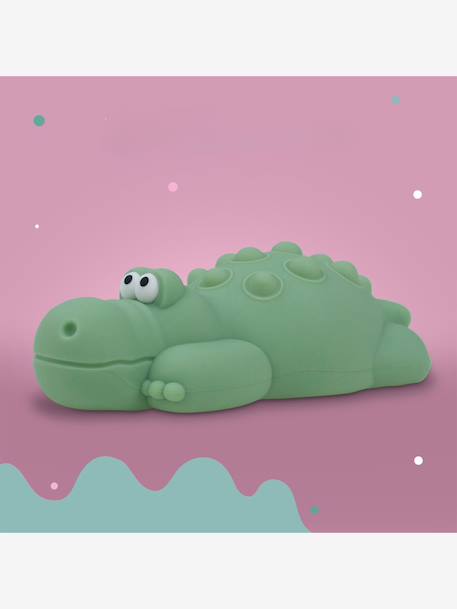 Veilleuse crocodile LED Pop It vert 1 - vertbaudet enfant 