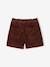 Short en velours forme paperbag fille bleu canard+camel+cannelle+chocolat+gris+mauve+vieux rose 12 - vertbaudet enfant 