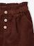 Short en velours forme paperbag fille bleu canard+camel+cannelle+chocolat+gris+mauve+vieux rose 13 - vertbaudet enfant 
