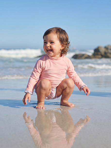 Maillot de bain anti UV 2 pièces rose pâle 8 - vertbaudet enfant 
