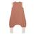 Turbulette d'été en gaze de coton avec pieds retroussables arizona Terracotta 3 - vertbaudet enfant 