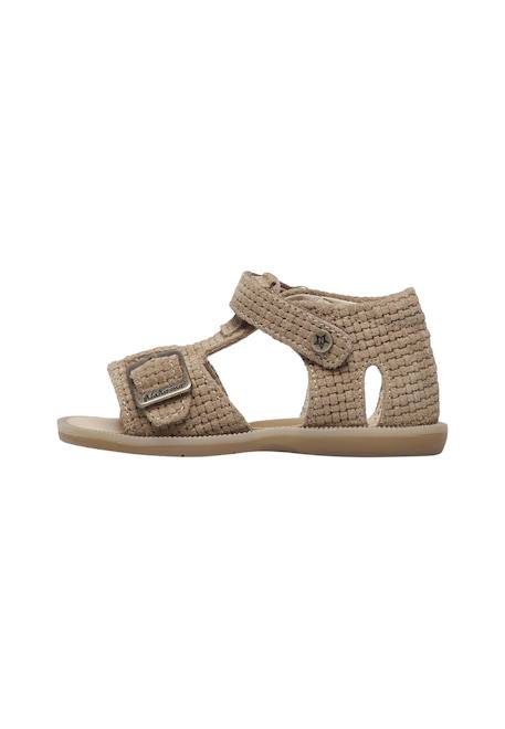 Sandales en suède quarzo Marron- 3 - vertbaudet enfant 