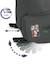 Réhausseur isofix r129 100-150 cm softness® renofix2 Cappuccino+Carbon+Garden+Ocean+Passion+Quartz 27 - vertbaudet enfant 