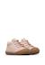 Chaussures premiers pas en cuir avec fermeture éclair cocoon zip Rose poudré- 2 - vertbaudet enfant 