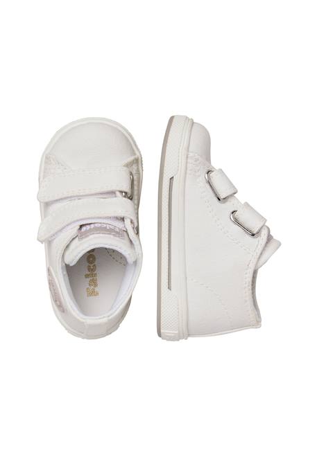 Sneakers en tissu michael 3. Blanc-+Rose- 4 - vertbaudet enfant 